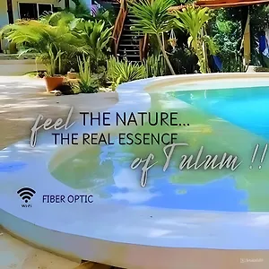 Zamunda Garden View Herberg Tulum Pueblo